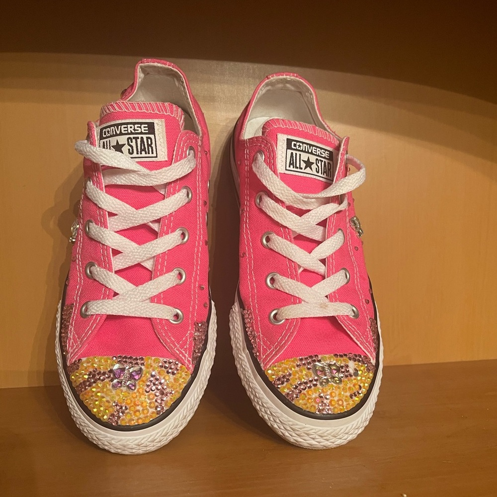 Converse Chuck Taylor pink custom